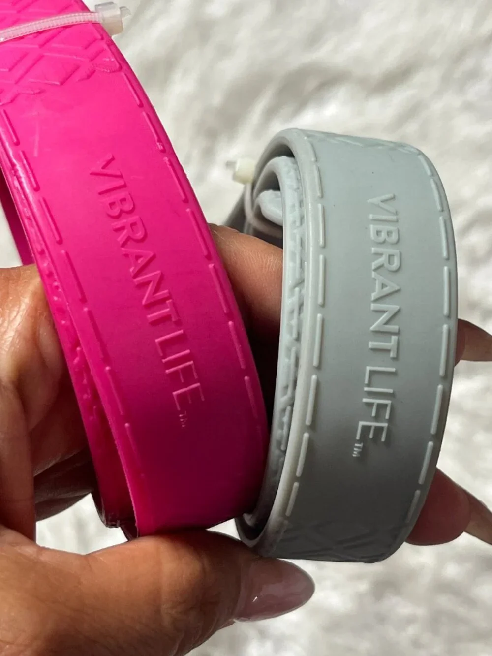 NWT Bundle of 2 Vibrant Life Waterproof & Odor-Free Dog Collars (Size L)